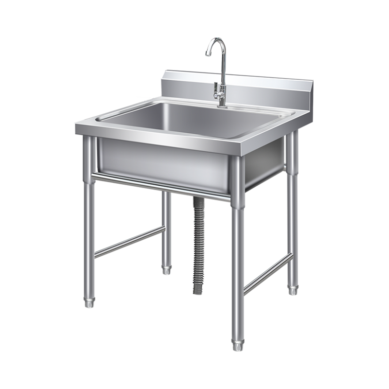 Commercial Kitchen Double Sink - Commercial stainless steel sink single double