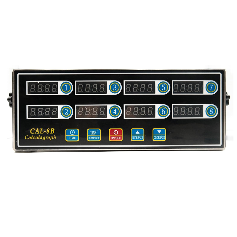 Commercial Kitchen Utensils - 8 Channel Digital Kitchen Timer Clock