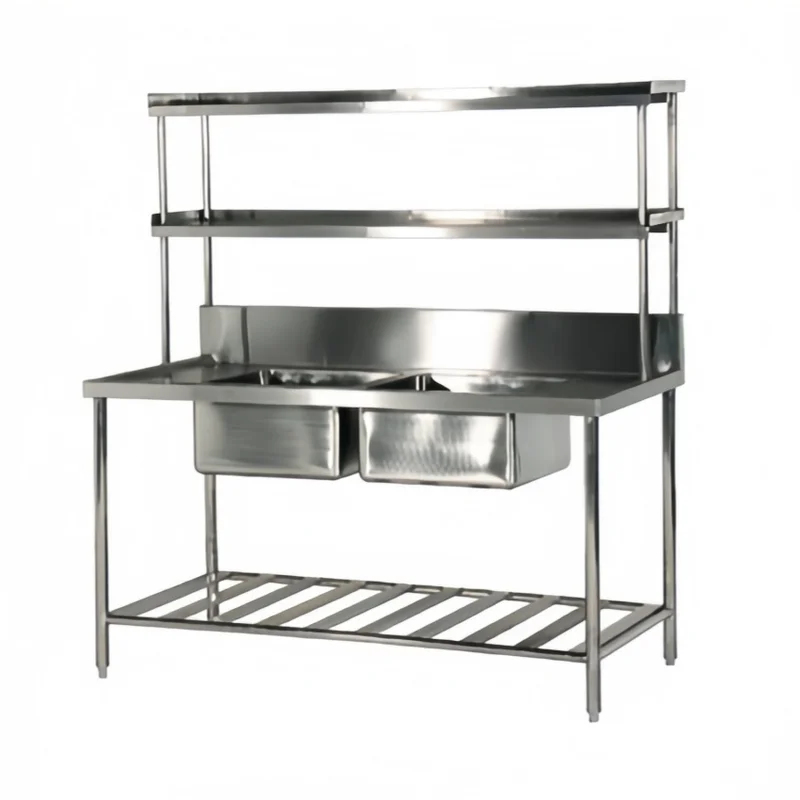 Commercial Kitchen Double Sink - Sink Double Bowl Commercial Stainless Steel