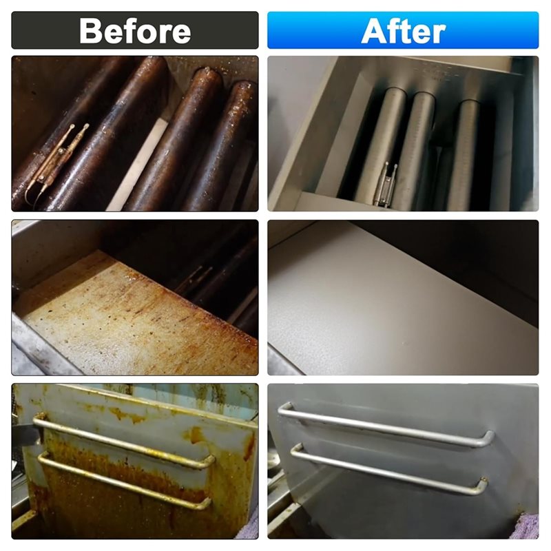 Commercial Kitchen Deep Cleaning - ABUN-Deep Fryer Cleaner Brush For Restaurants,