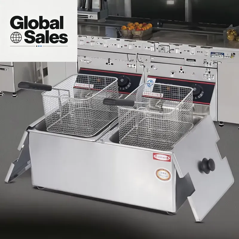 Commercial Kitchen Deep Cleaning - Food-grade Electric Stainless Steel 8L Dual