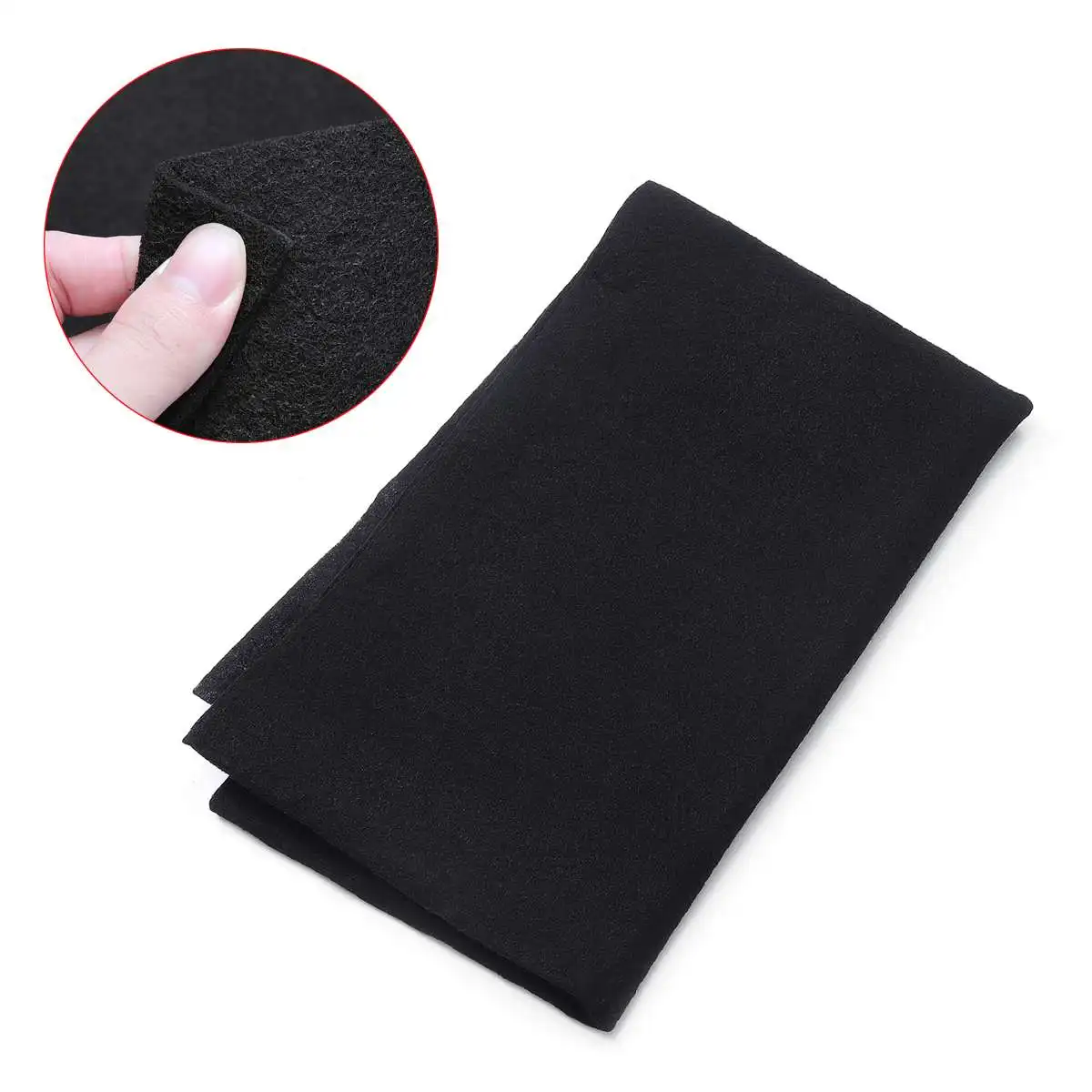 Commercial Kitchen Vent Hood - Black Cooker Hood Extractor Activated Carbon