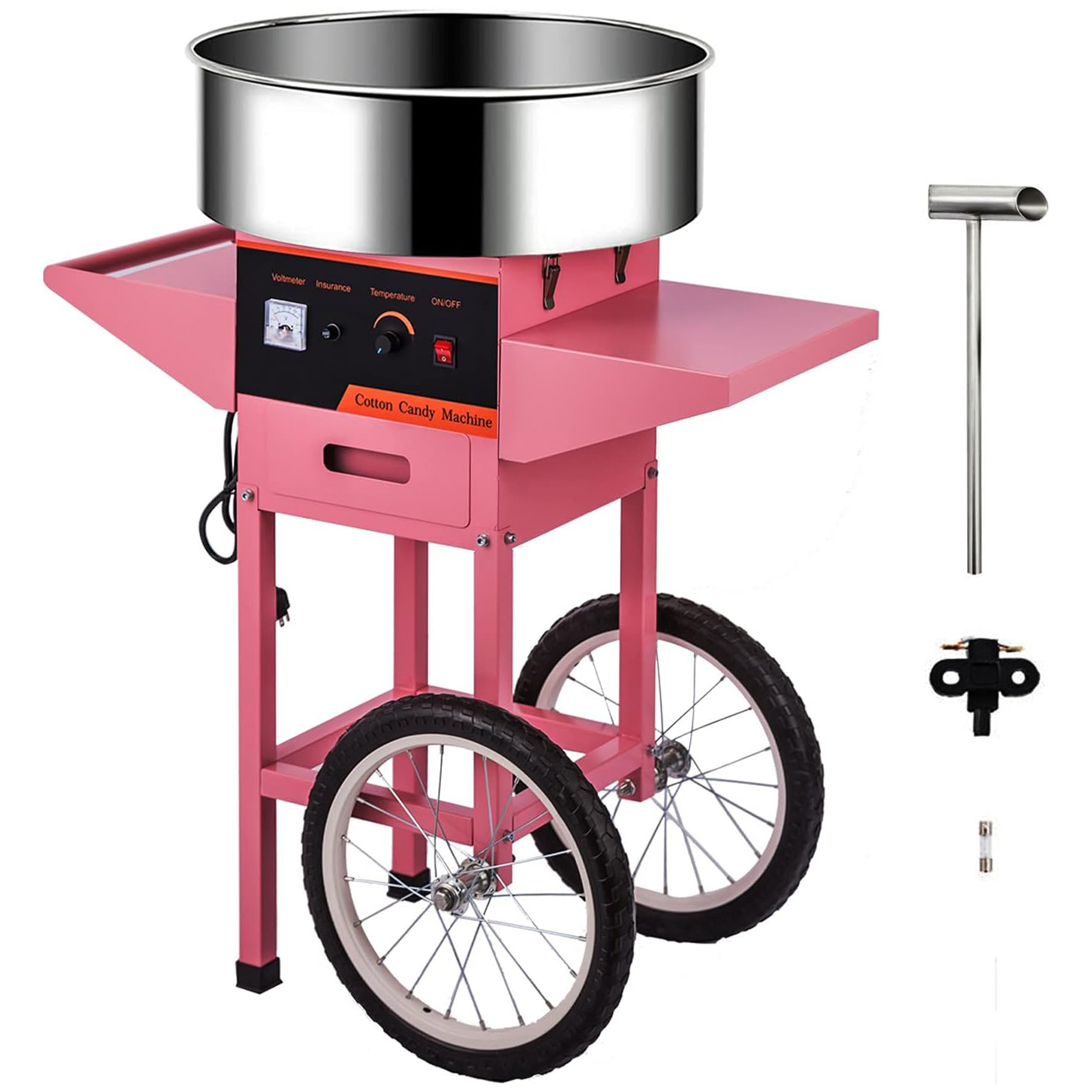 Candy Floss Machine Commercial - Commercial Pink Cotton Candy Machine with