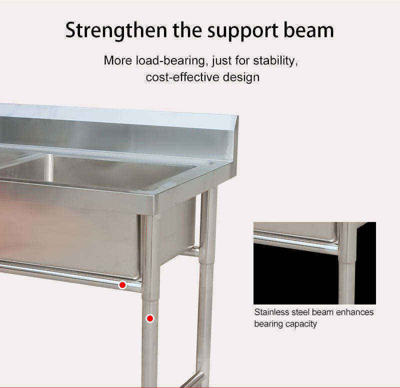 Singapore Hot Selling  Standar - Commercial Kitchen Double Sink 评论和价格