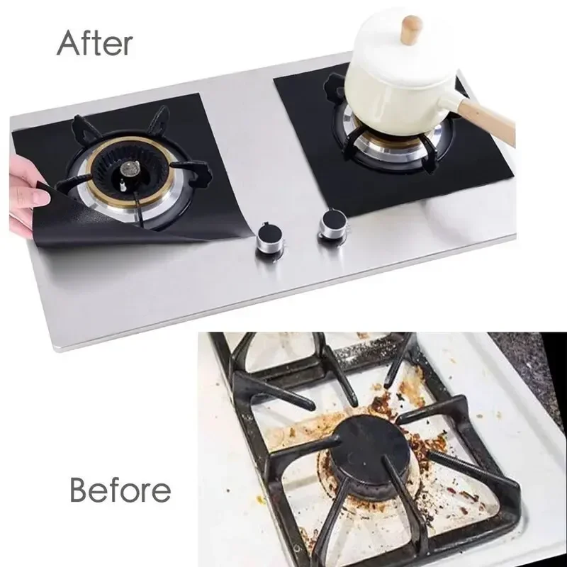 2/4 Pcs Gas Stove Protector Co - Commercial Kitchen Hood Installation 评论和价格