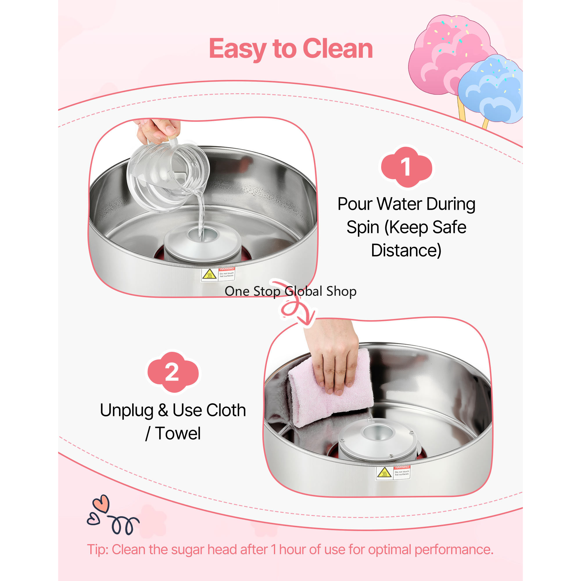 Cotton Candy Machine Commercia - Candy Floss Machine Commercial 评论和价格