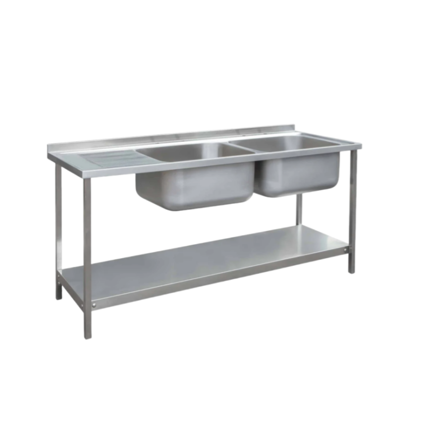 Commercial Restaurant Kitchen  - Commercial Kitchen Double Sink 评论和价格