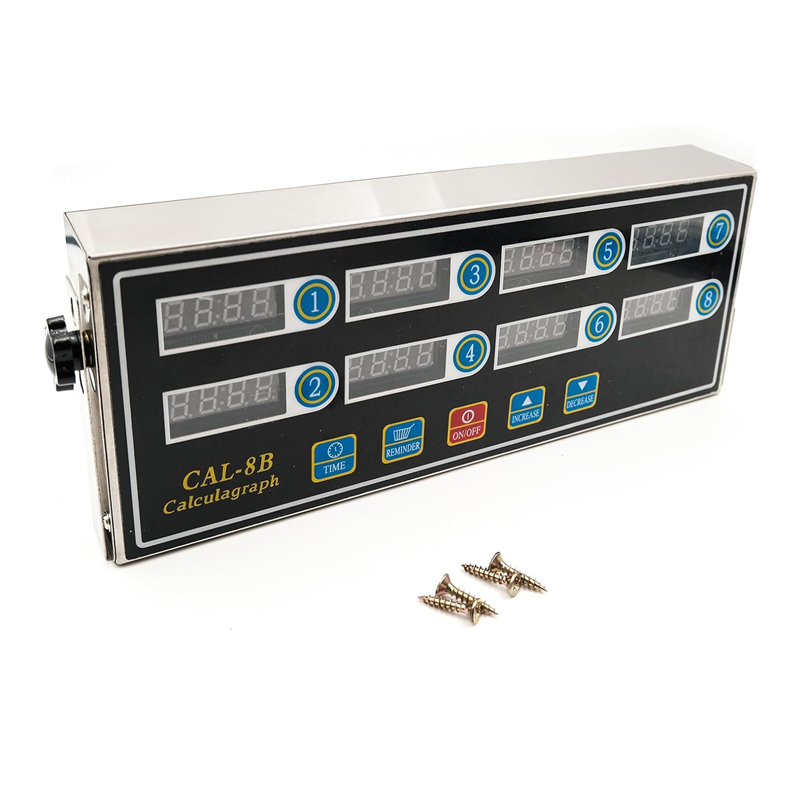 8 Channel Digital Kitchen Time - Commercial Kitchen Utensils 评论和价格