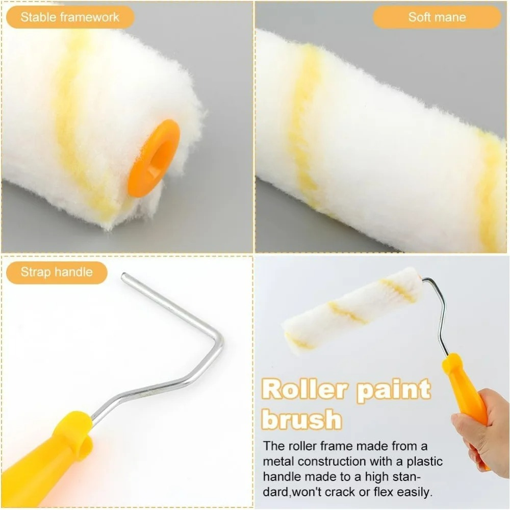 11pcs Paint Roller Brush Kit W - Commercial Kitchen Supplies 评论和价格