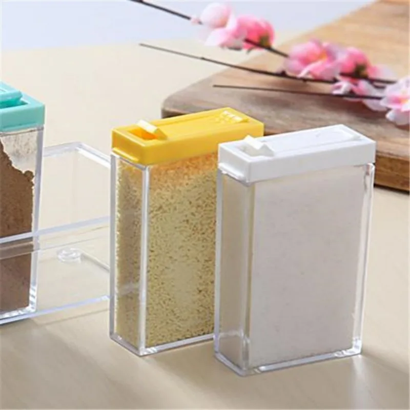 Transparent Seasoning Six Grid - Commercial Kitchen Utensil Organizer 评论和价格