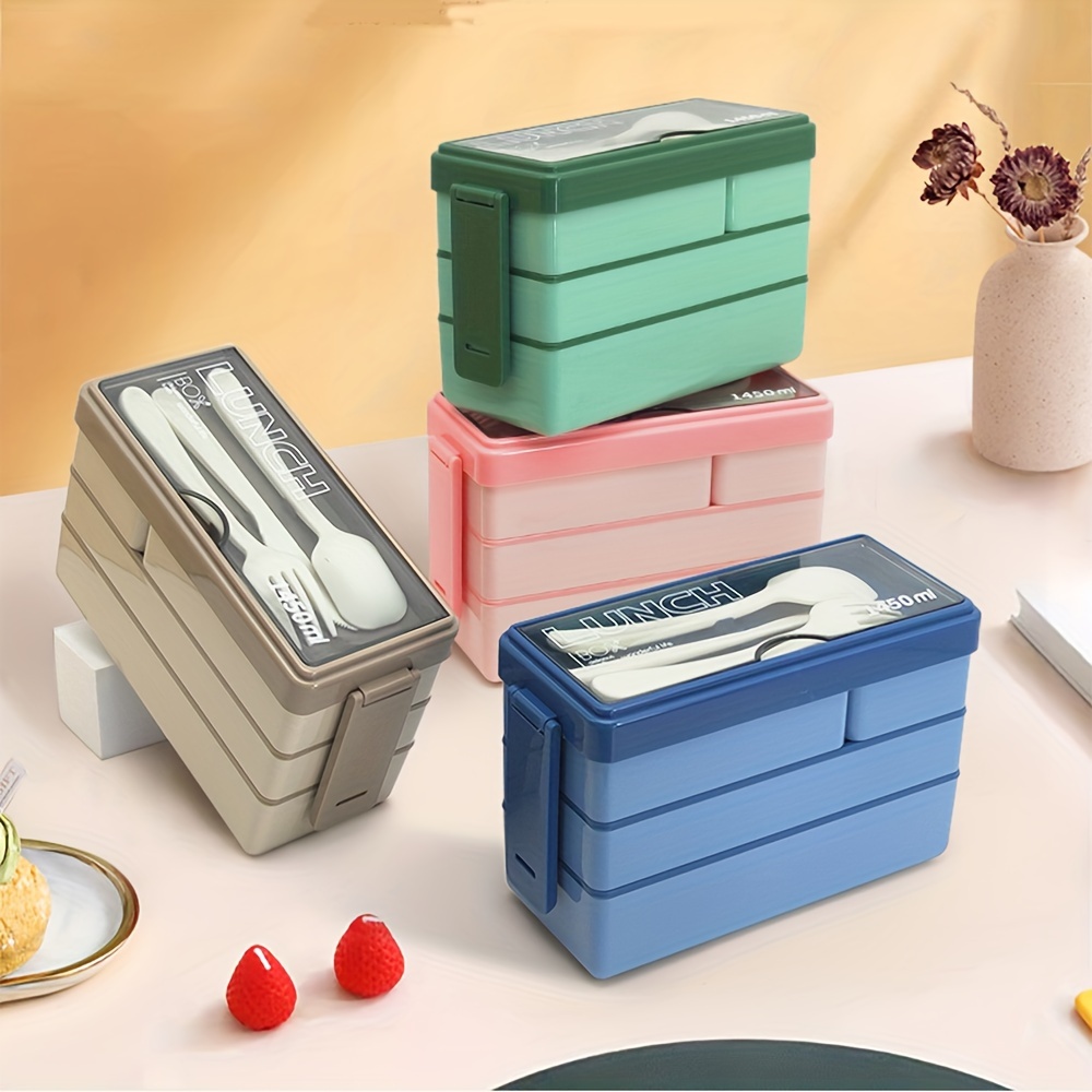 1450ML Bento Lunch Box Large C - Commercial Kitchen Utensil Organizer 评论和价格