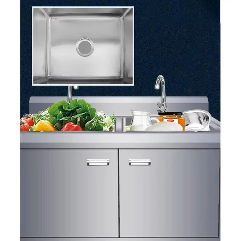 Commercial Metal Kitchen Sinks - Commercial Kitchen Double Sink 评论和价格