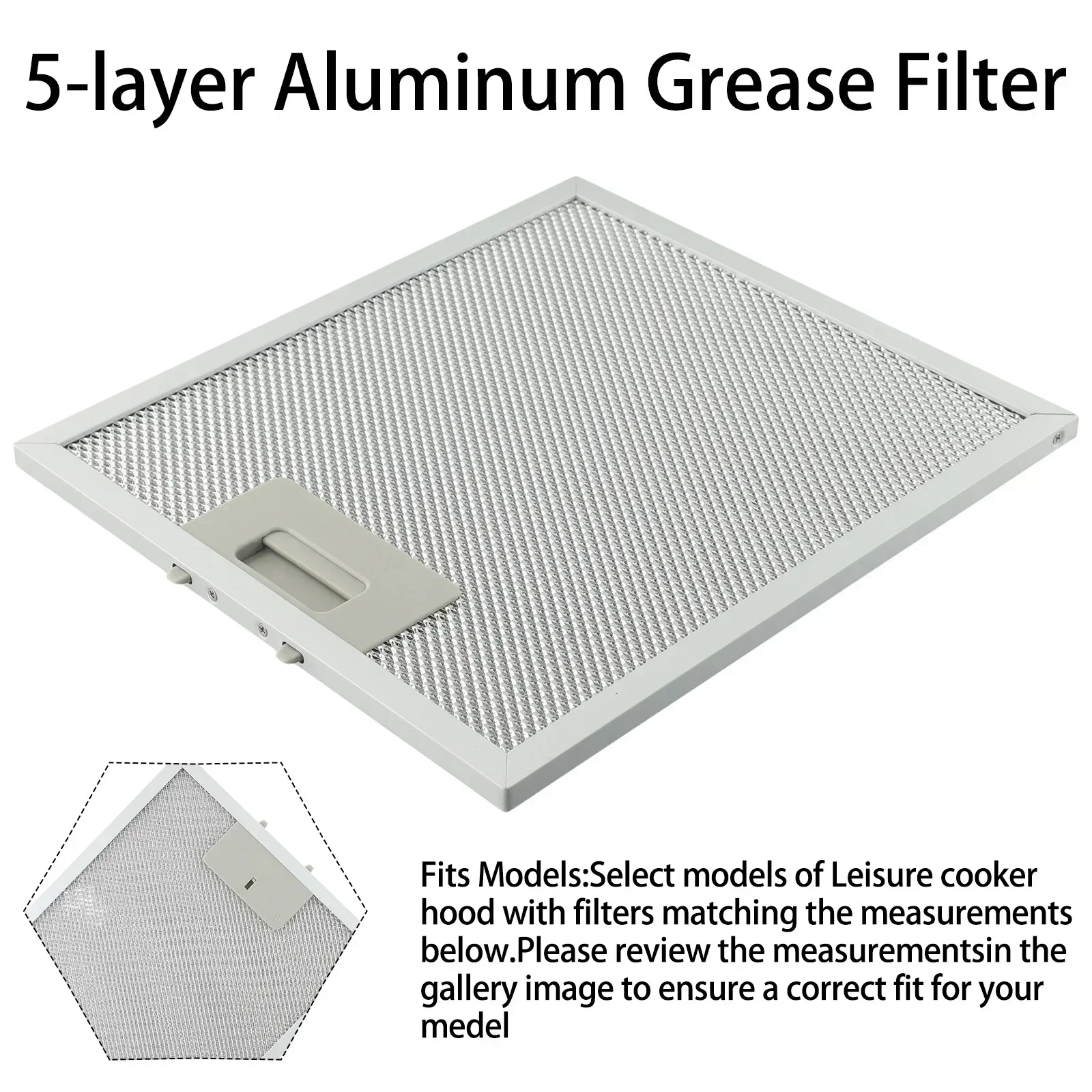 Range Hood Filter 230 X 260 Mm - Commercial Kitchen Vent Hood 评论和价格