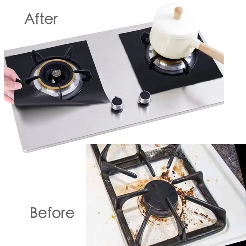 4 Piece Gas Stove Protector Co - Commercial Kitchen Hood Installation 评论和价格