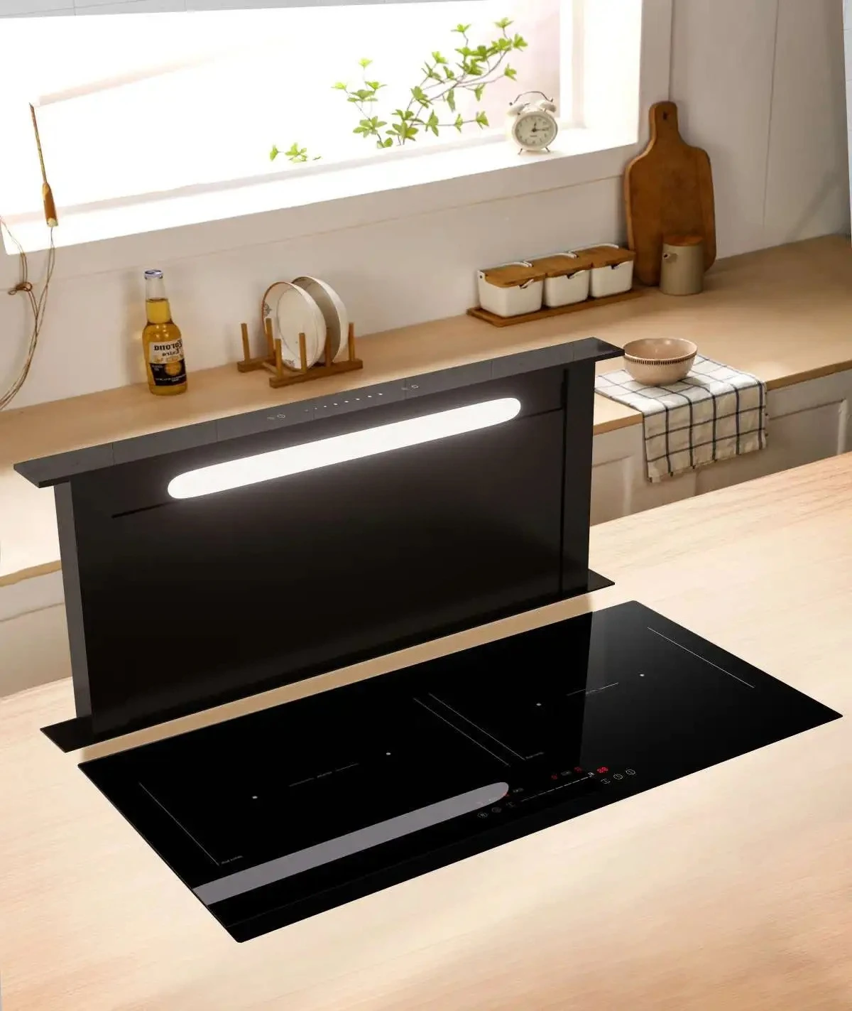 90cm Ultra-Thin Slide-Out Down - Commercial Kitchen Hood Installation 评论和价格