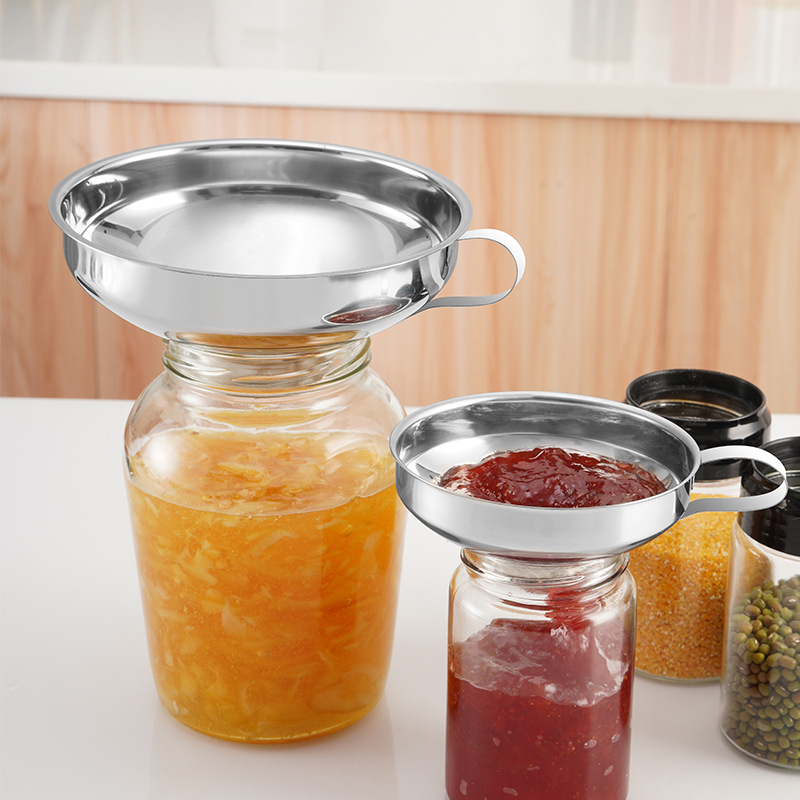 Stainless Steel Wide Mouth Fun - Commercial Kitchen Utensils 评论和价格