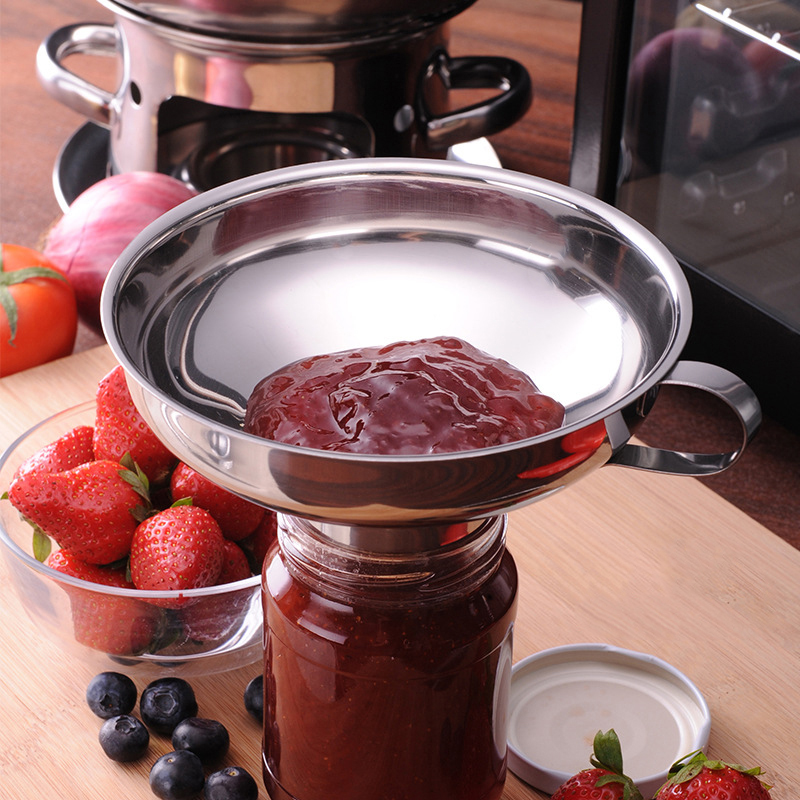Stainless Steel Wide Mouth Fun - Commercial Kitchen Utensils 评论和价格