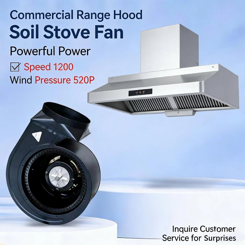 High Power Range Hood Fan Moto - Commercial Kitchen Hood Exhaust Fans 评论和价格