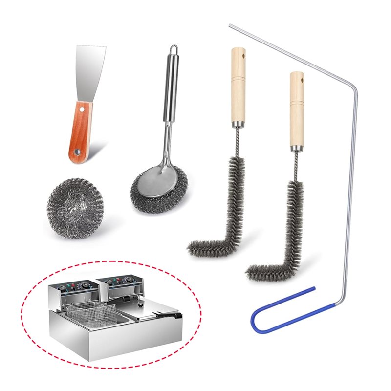 ABUN-Deep Fryer Cleaner Brush  - Commercial Kitchen Deep Cleaning 评论和价格