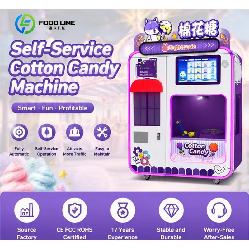 Customized Fully Automatic Sma - Candy Floss Machine Commercial 评论和价格