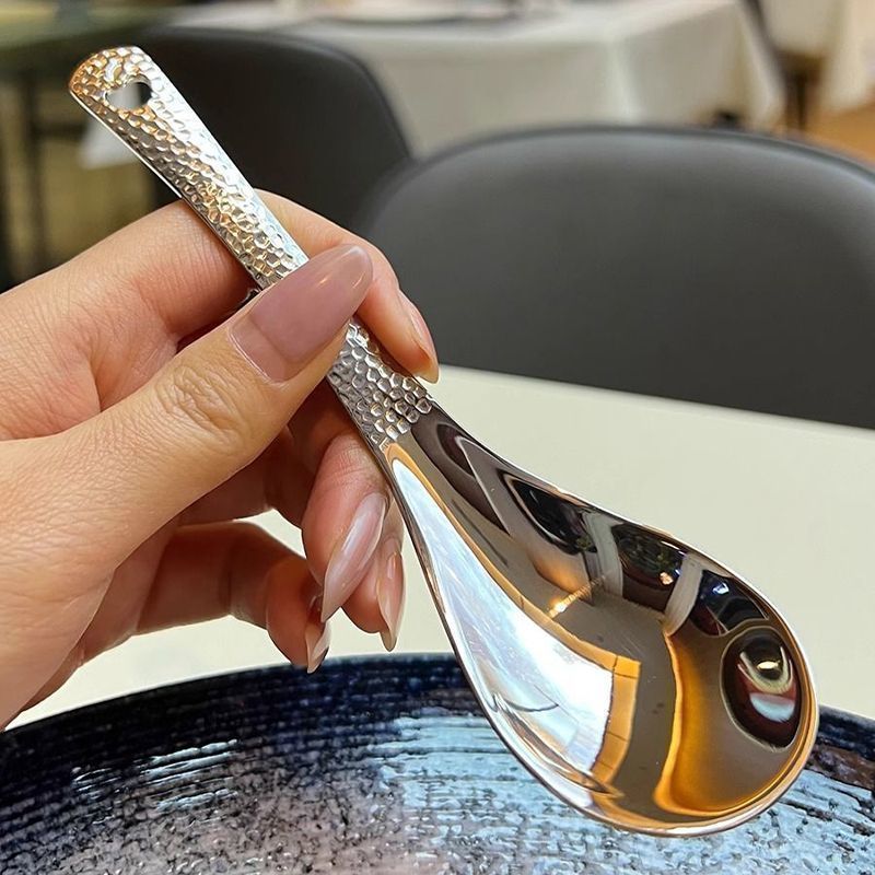 Retro-style Hammered Spoon Ham - Commercial Kitchen Utensils 评论和价格
