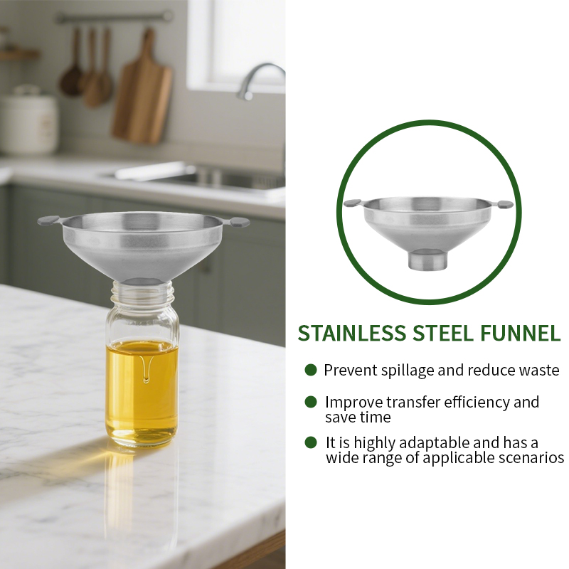 Stainless Steel Canning Funnel - Commercial Kitchen Utensils 评论和价格