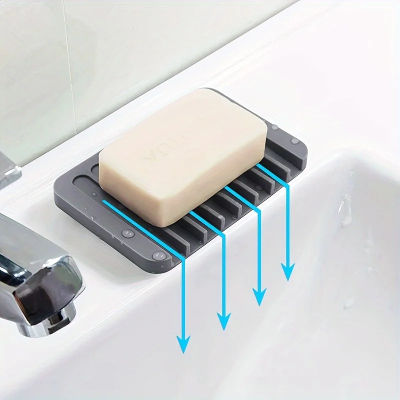 New 1PC Silicone Draining Soap - Commercial Kitchen Utensil Organizer 评论和价格