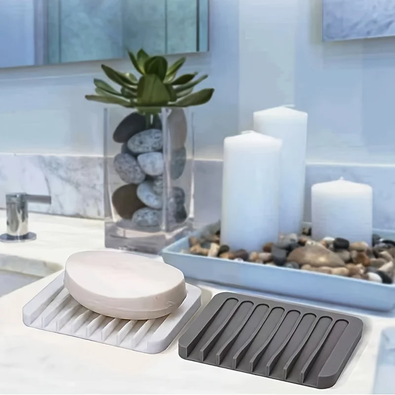 New 1PC Silicone Draining Soap - Commercial Kitchen Utensil Organizer 评论和价格