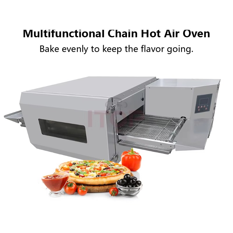 Commercial Chain Conveyor Tunn - Pizza Conveyor Oven 评论和价格