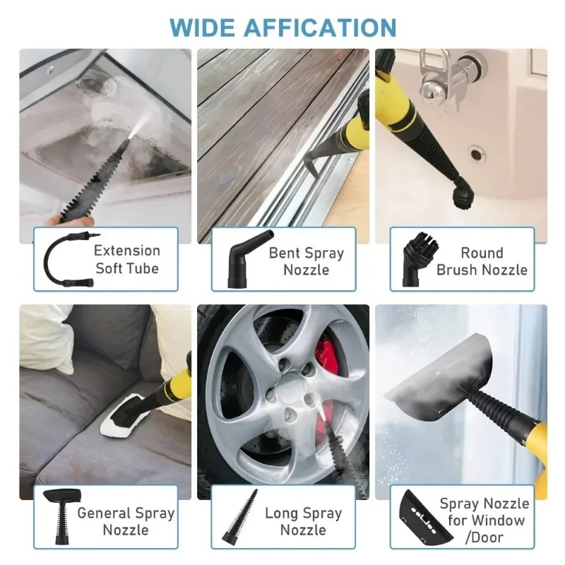 1500W High Temp Handheld Steam - Commercial Kitchen Deep Cleaning 评论和价格