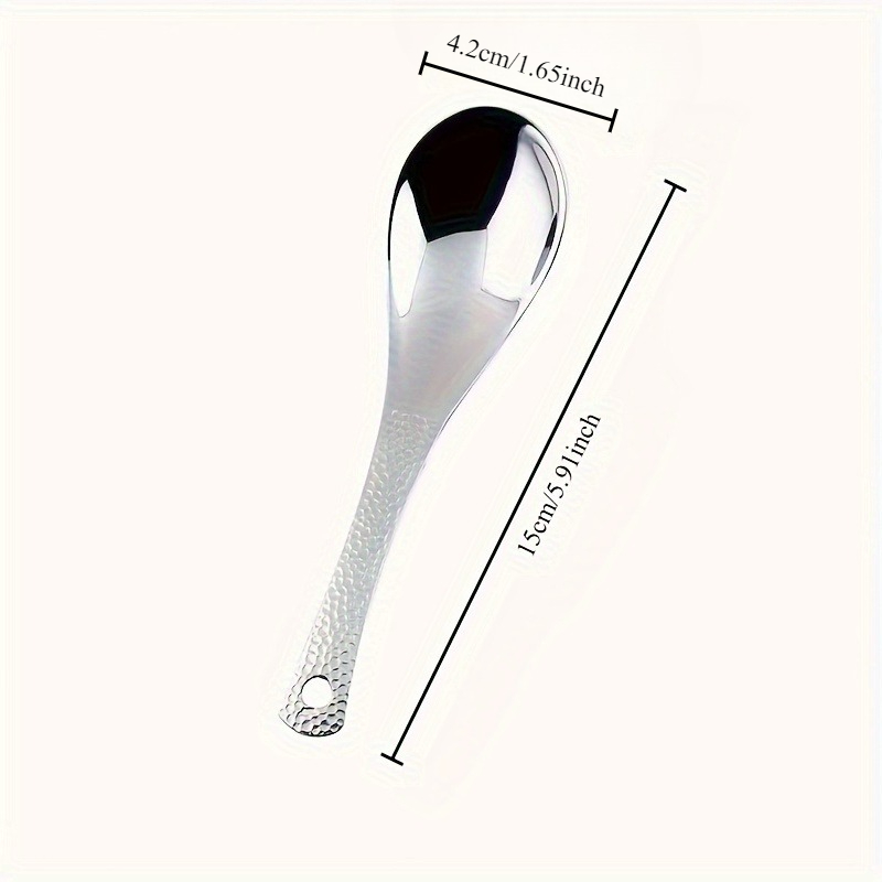 2pcs Stainless Steel Spoon Set - Commercial Kitchen Utensils 评论和价格