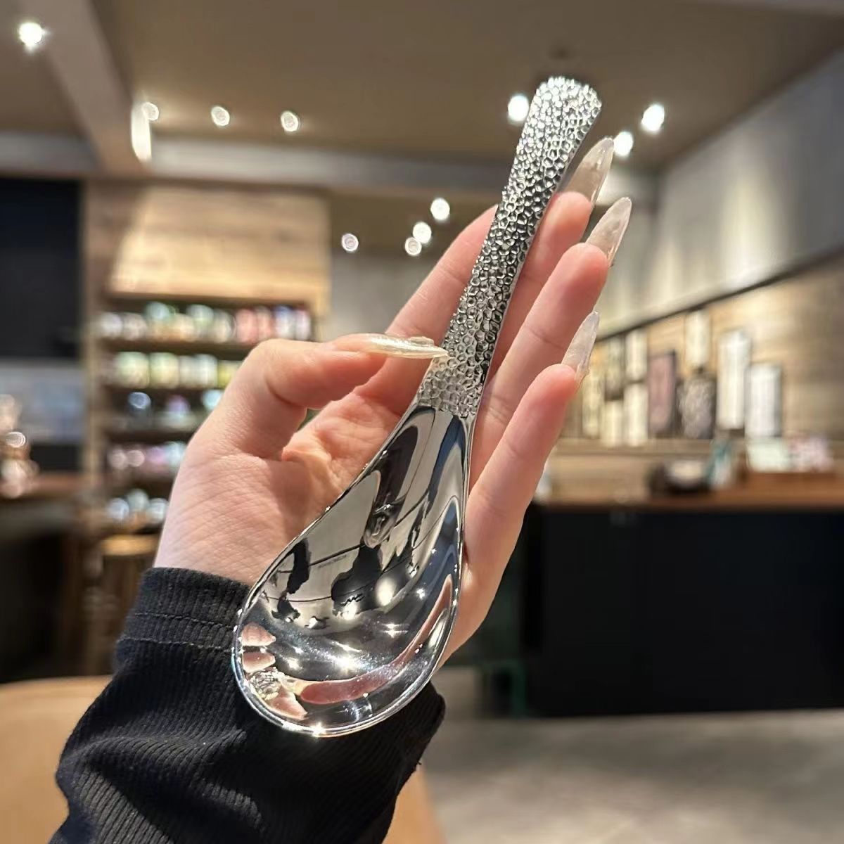 2pcs Stainless Steel Spoon Set - Commercial Kitchen Utensils 评论和价格