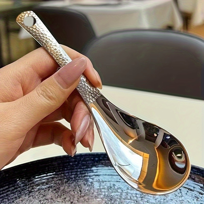 2pcs Stainless Steel Spoon Set - Commercial Kitchen Utensils 评论和价格