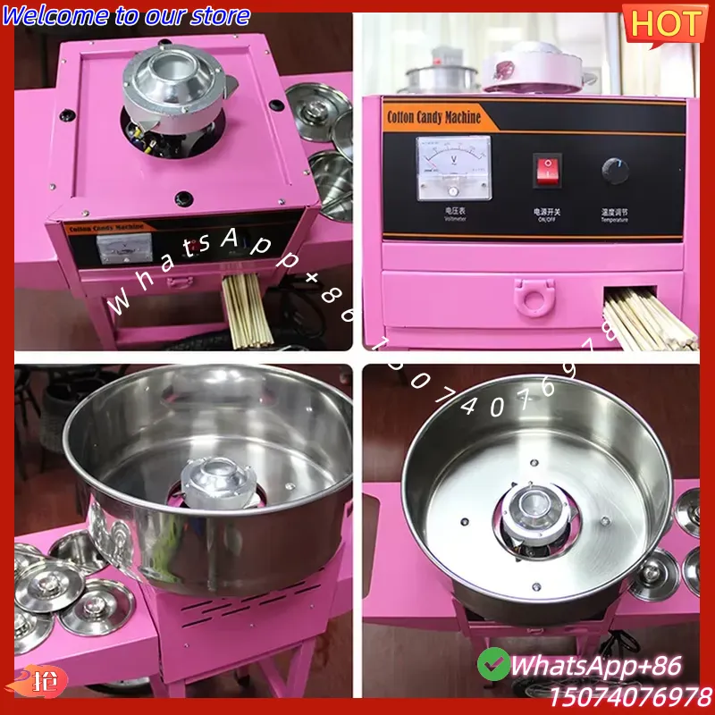 2026 Commercial Electric Autom - Candy Floss Machine Commercial 评论和价格