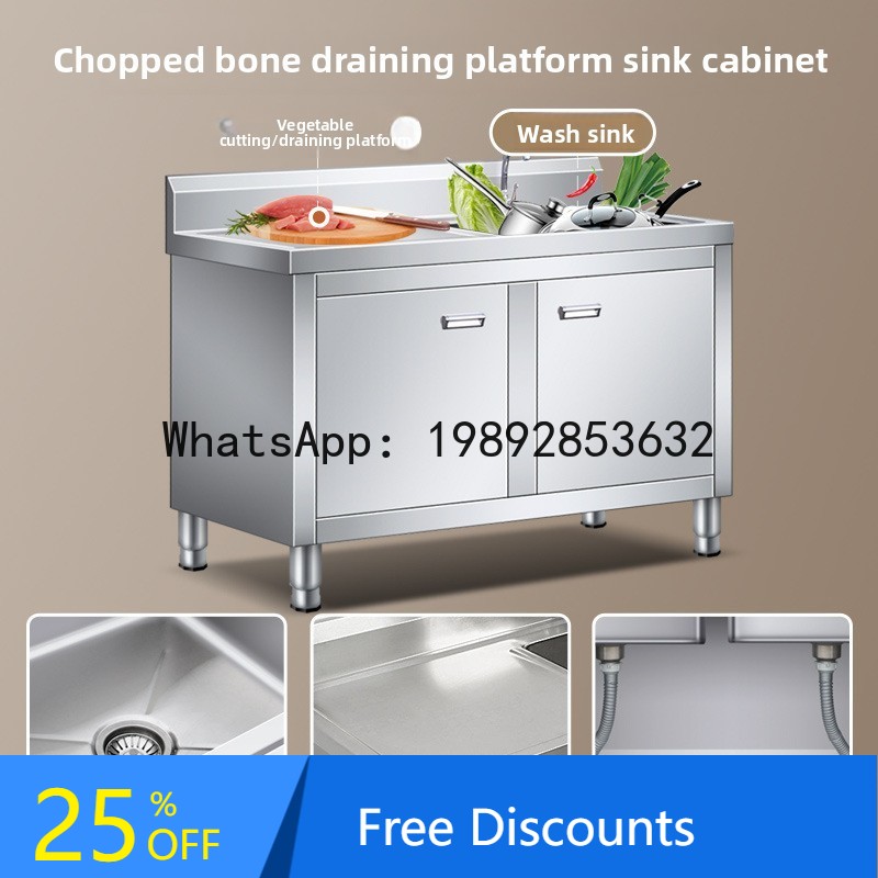 CZ Modern Minimalist 304 Stain - Commercial Kitchen Double Sink 评论和价格