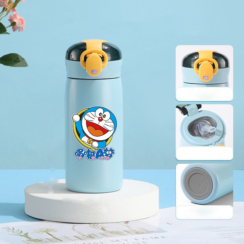 New 460ML Doraemon Thermos Cup - Commercial Kitchen Kettle 评论和价格