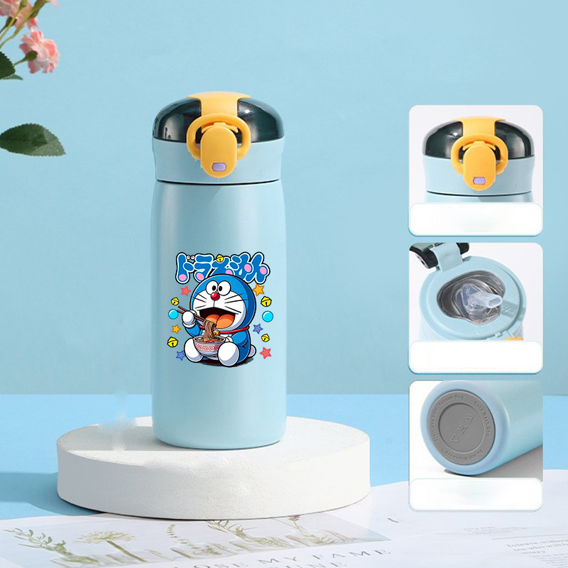 New 460ML Doraemon Thermos Cup - Commercial Kitchen Kettle 评论和价格