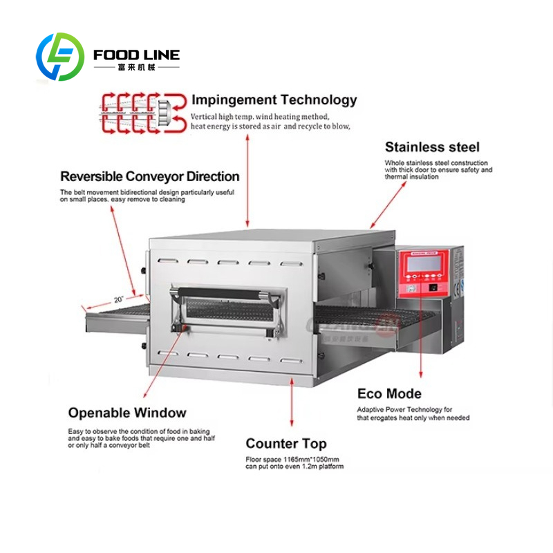 High Efficiency Customized Piz - Pizza Conveyor Oven 评论和价格