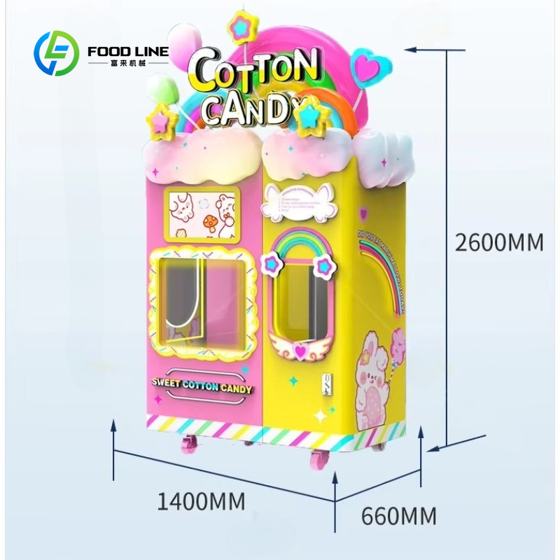 Customized Cotton Candy Vendin - Candy Floss Machine Commercial 评论和价格
