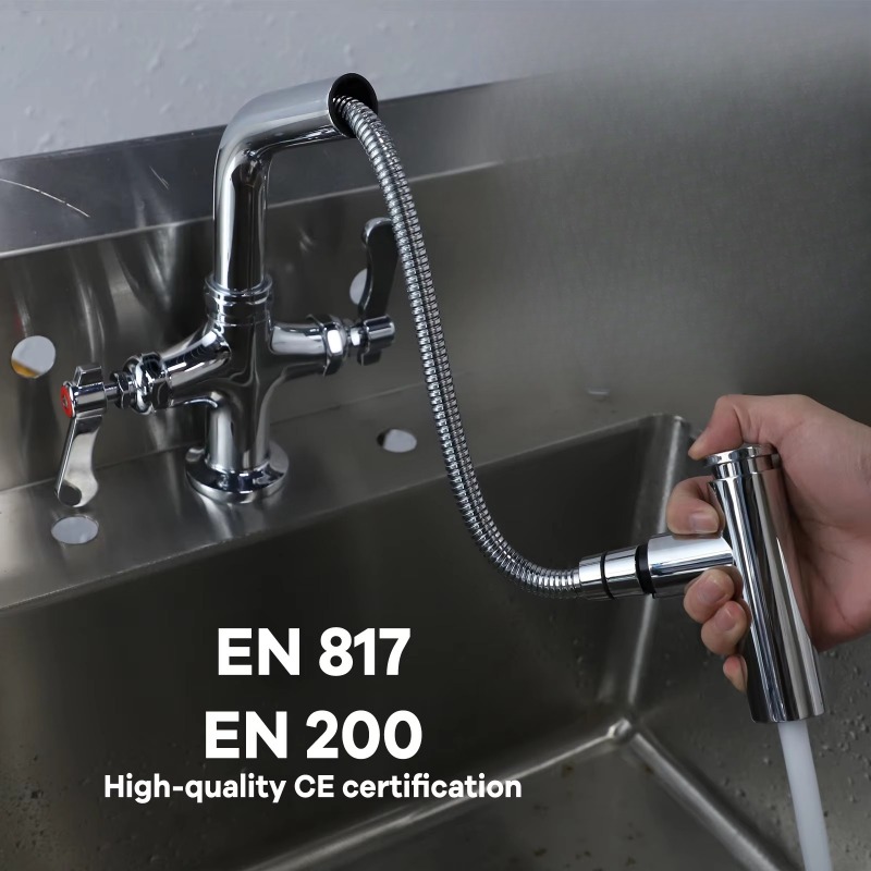 High Quality Double Handle Cou - Commercial Kitchen Double Sink 评论和价格