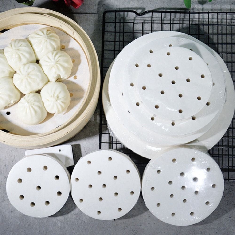 100Pcs Steamed Paper Steamed B - Commercial Kitchen Supplies 评论和价格