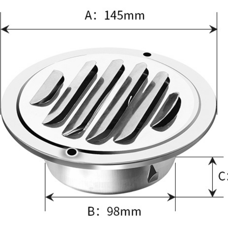 1PCS Stainless Steel Hood Flat - Commercial Kitchen Vent Hood 评论和价格
